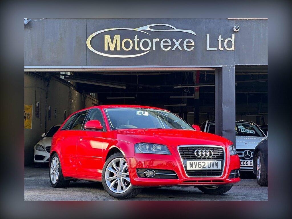 Audi A3 1.4 Tfsi Sport Sportback S Tronic Euro 5 Ss Red