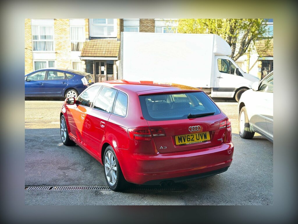 Audi A3 1.4 Tfsi Sport Sportback S Tronic Euro 5 Ss MV62UVW Red #6