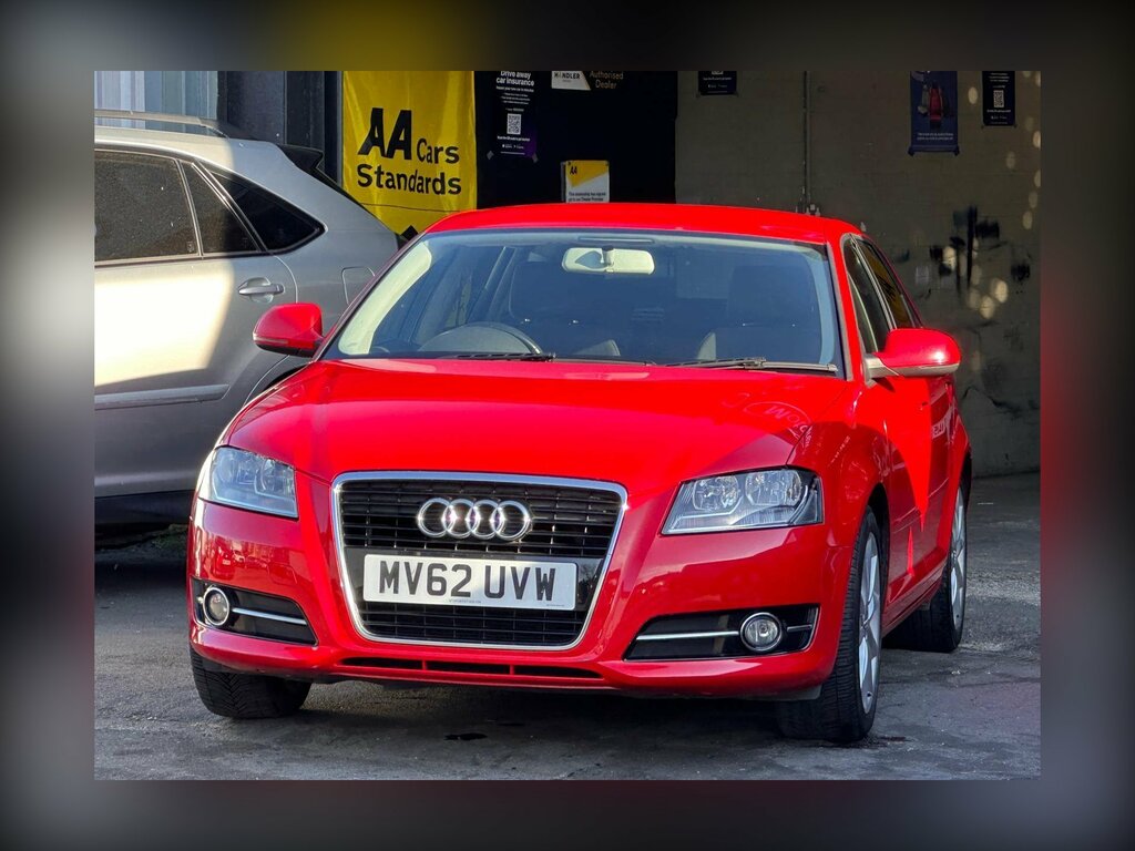 Audi A3 1.4 Tfsi Sport Sportback S Tronic Euro 5 Ss MV62UVW Red #4