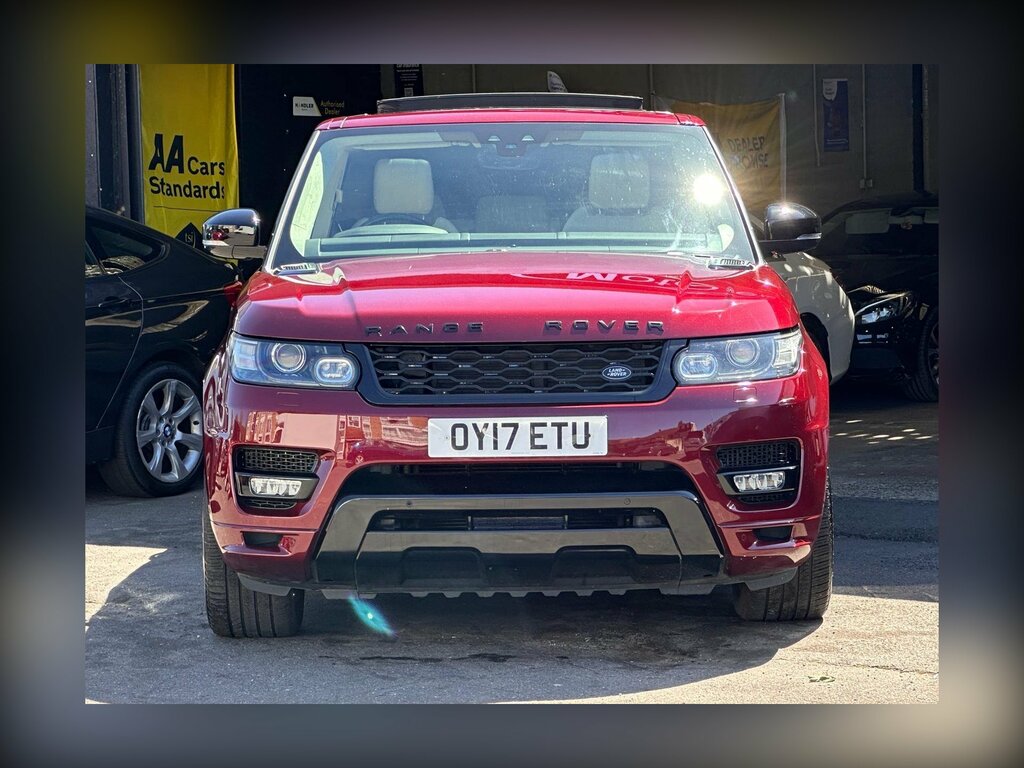 Land Rover Range Rover Sport 4.4 Sd V8 Dynamic 4Wd Euro 6 S OY17ETU Red #4