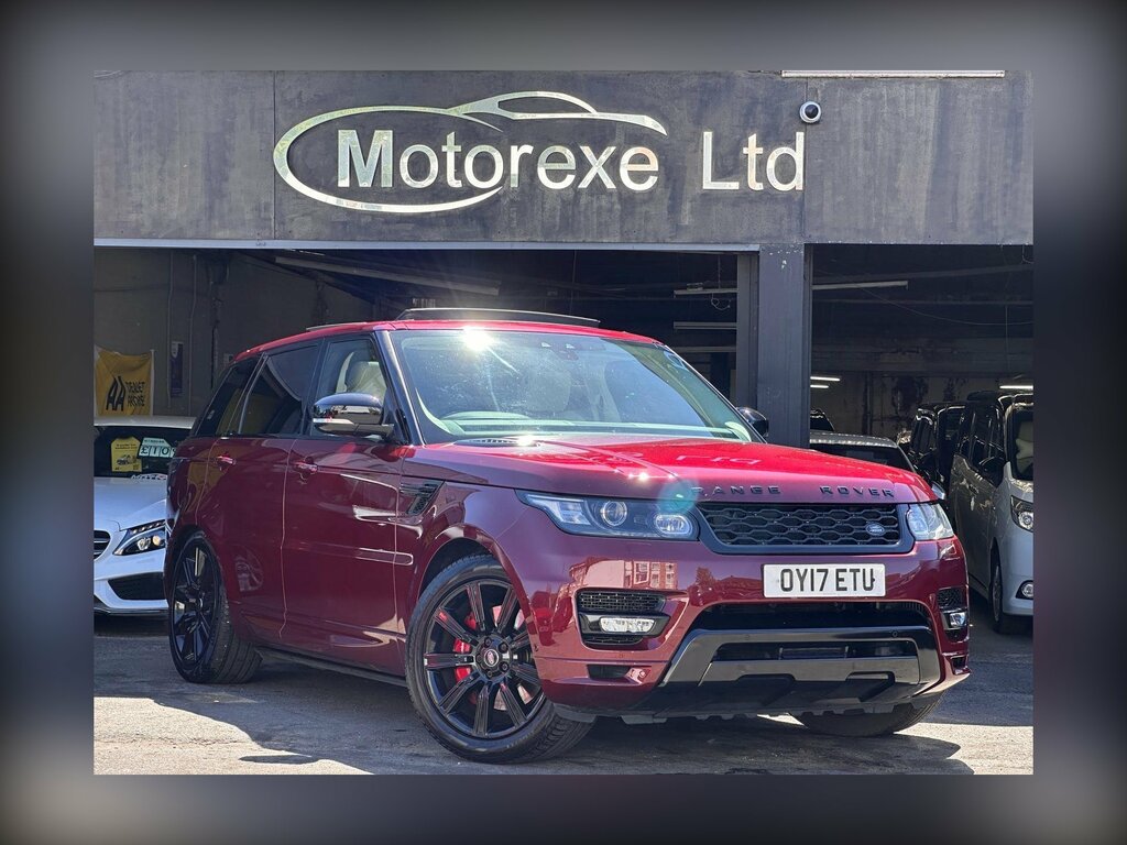 Land Rover Range Rover Sport 4.4 Sd V8 Dynamic 4Wd Euro 6 S OY17ETU Red #2