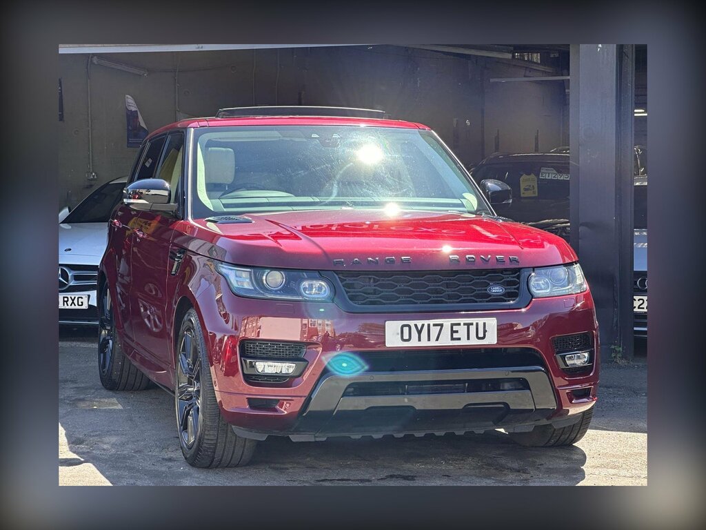 Land Rover Range Rover Sport 4.4 Sd V8 Dynamic 4Wd Euro 6 S OY17ETU Red #3