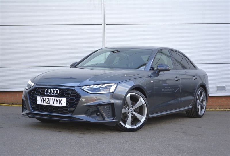 Audi A4 2.0 Tdi 35 Black Edition Saloon S Troni YH21VYK Grey #2