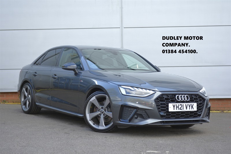 Audi A4 2.0 Tdi 35 Black Edition Saloon S Troni Grey