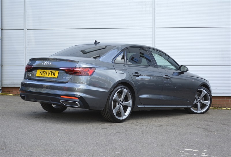 Audi A4 2.0 Tdi 35 Black Edition Saloon S Troni YH21VYK Grey #6