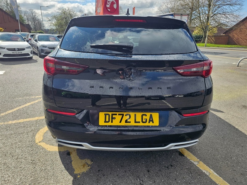 Vauxhall Grandland 1.2 Turbo Ultimate Suv Euro 6 S DF72LGA Black #5
