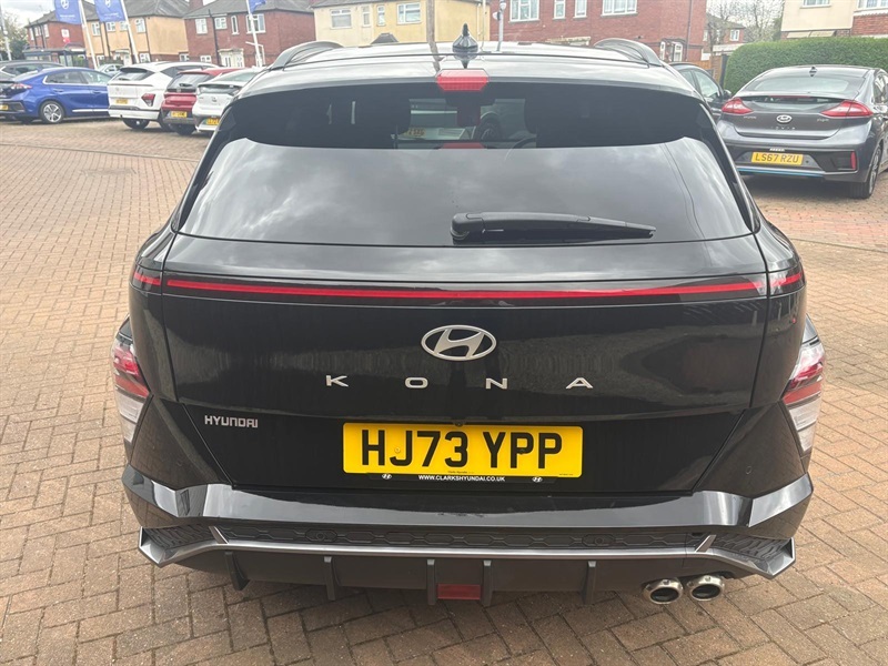 Hyundai Kona 1.0 T-gdi N Line Suv Dct Euro 6 Ss Black #4