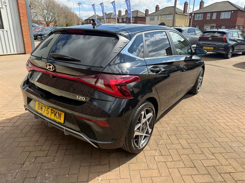 Hyundai I20 1.0 T-gdi Ultimate Hatchback Eur BW75PKN Black #3