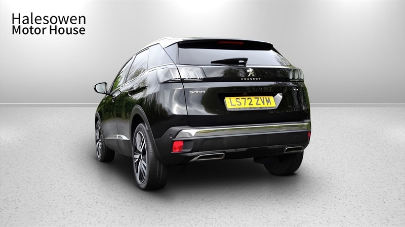 Peugeot 3008 1.2 Puretech Gt Premium Suv Eat Euro 6 LS72ZVM Black #4