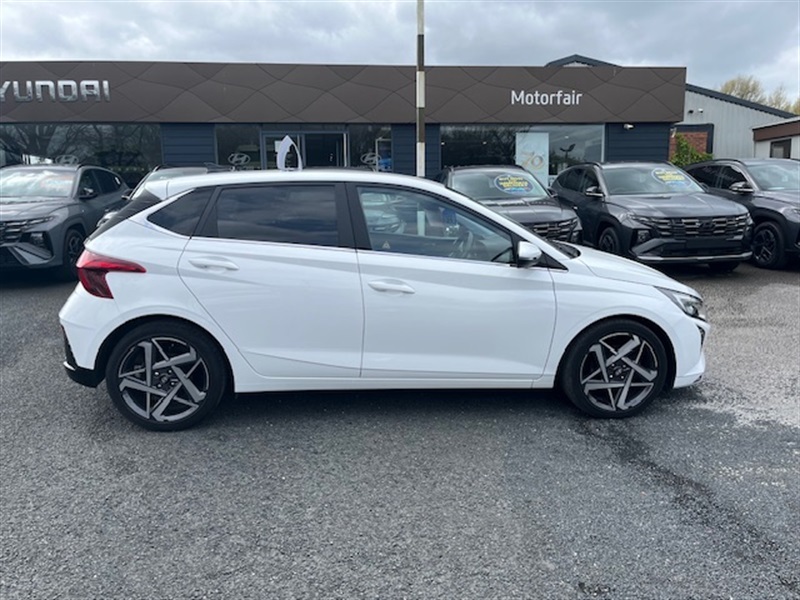Hyundai I20 1.0 T-gdi Premium Hatchback Euro HK73VDY White #2