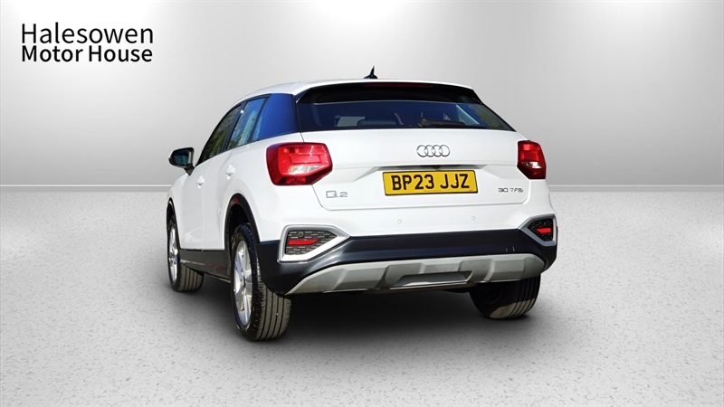 Audi Q2 1.0 Tfsi 30 Sport Suv Euro 6 S BP23JJZ White #4