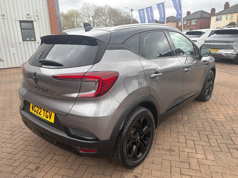 Renault Captur 1.0 Tce Rive Gauche Se Suv Euro WG22TGV Grey #4