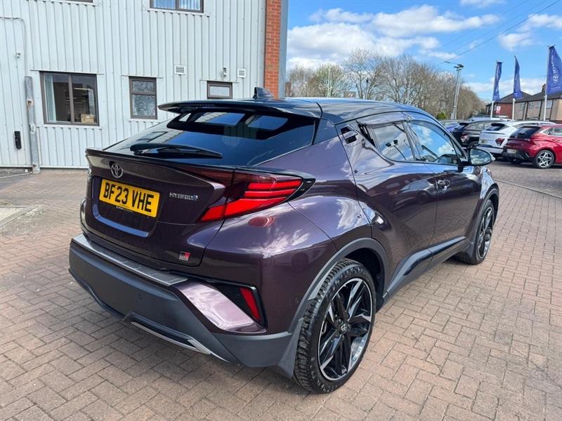 Toyota C-Hr 2.0 Vvt-h Gr Sport Suv Hybrid Cvt Euro BF23VHE Purple #4