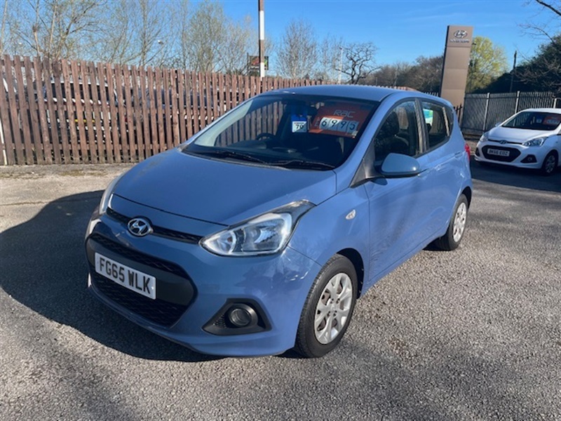 Hyundai I10 1.0 Se Hatchback Euro 6 66 Ps FG65WLK Blue #6
