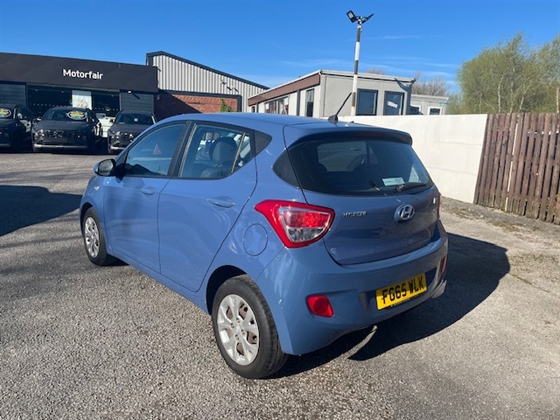 Hyundai I10 1.0 Se Hatchback Euro 6 66 Ps FG65WLK Blue #5