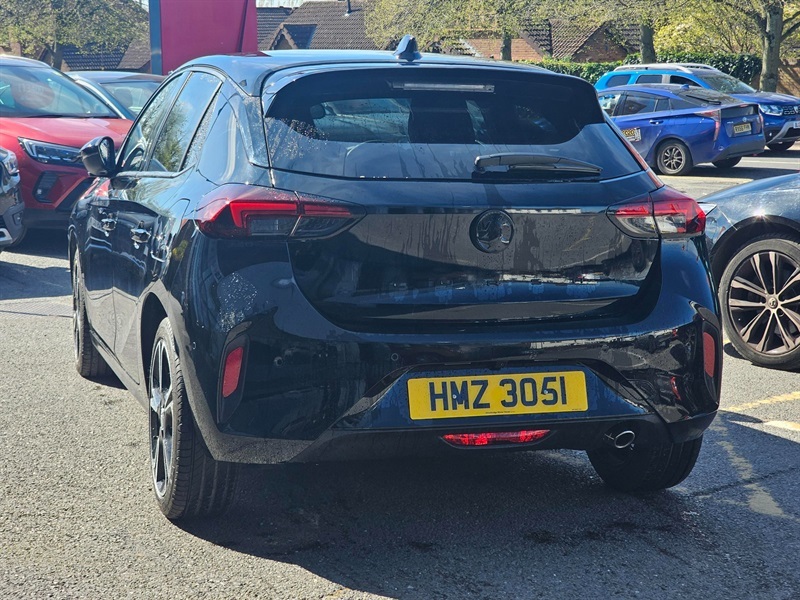 Vauxhall Corsa 1.2 Turbo Ultimate Hatchback Euro HMZ3051 Black #4