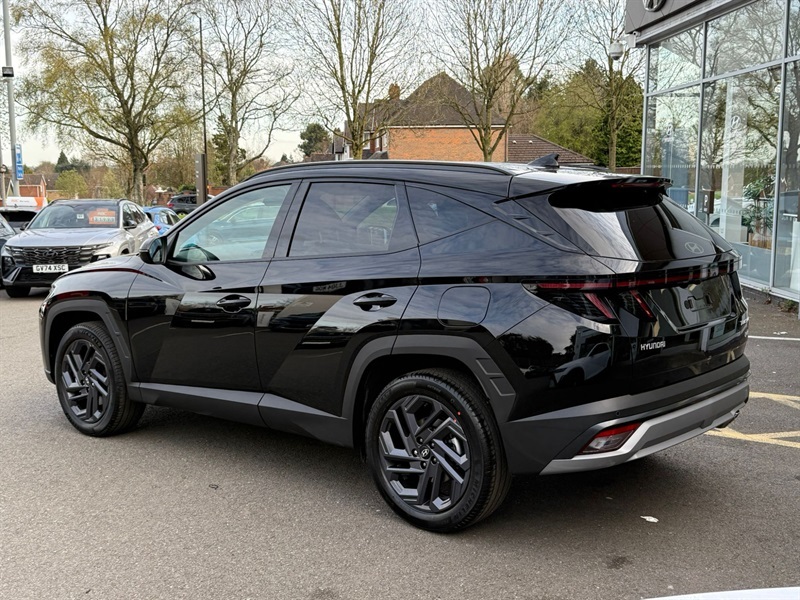 Hyundai Tucson 1.6T Hybrid 239Ps Black Line Au Black #5