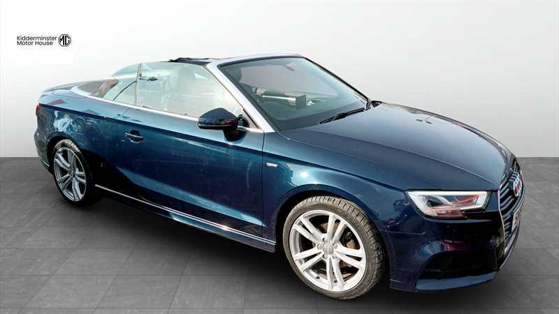 Audi A3 Cabriolet 1.6 Tdi S Line Convertible Euro Blue #5