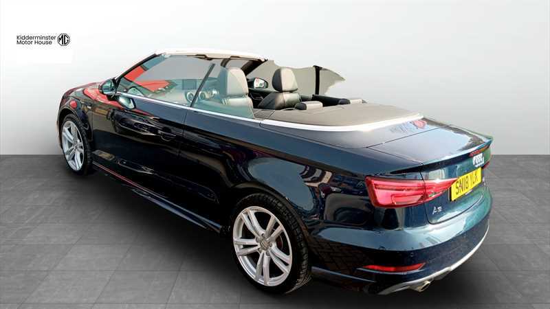 Audi A3 Cabriolet 1.6 Tdi S Line Convertible Euro Blue #3
