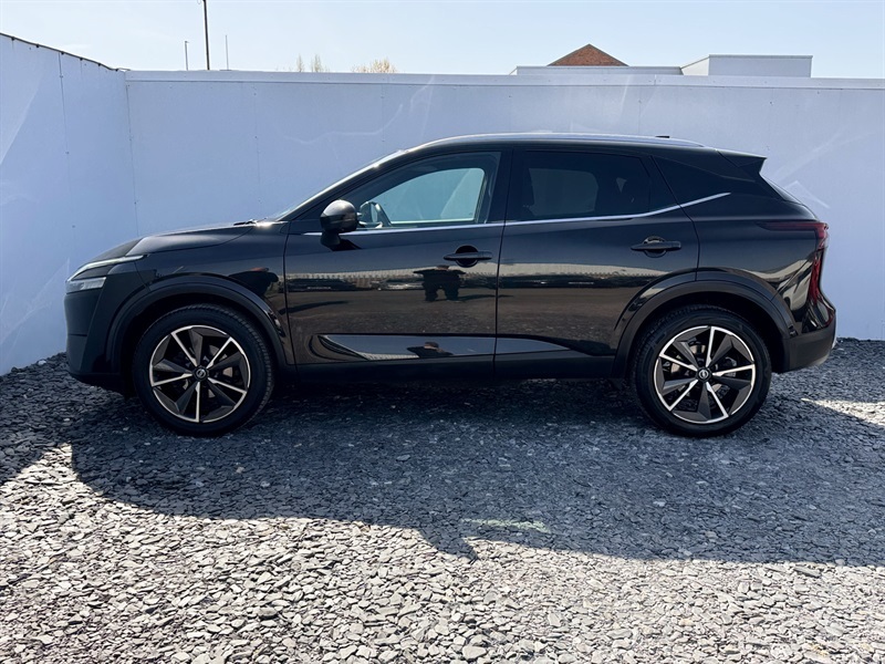 Nissan Qashqai 1.3 Dig-t Mhev Tekna Suv Hybrid BD22GWW Black #4