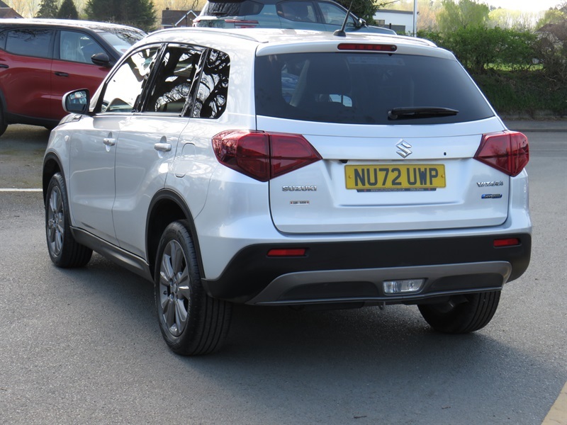 Suzuki Vitara 1.5 Sz-t Suv Hybrid Ags Euro 6 S NU72UWP Silver #2