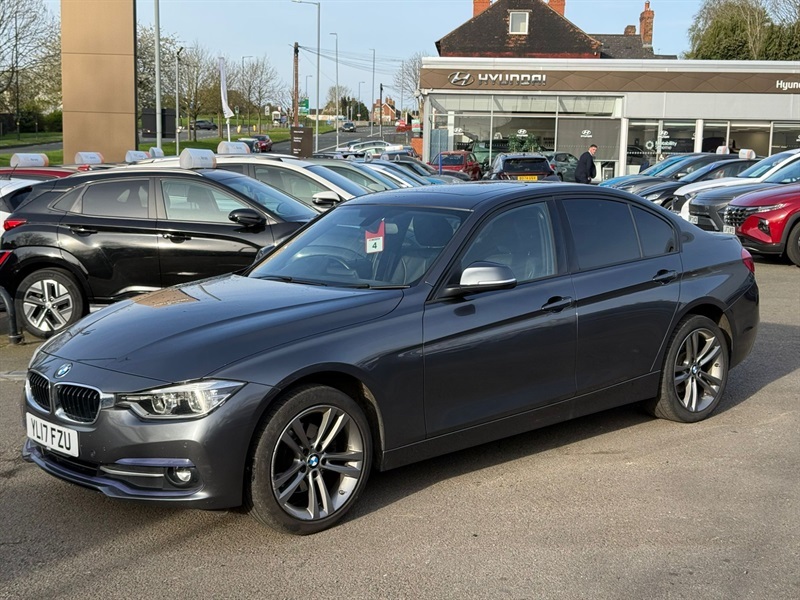 BMW 3 Series 2.0 320D Sport Saloon Xdrive Euro YL17FZU Grey #3