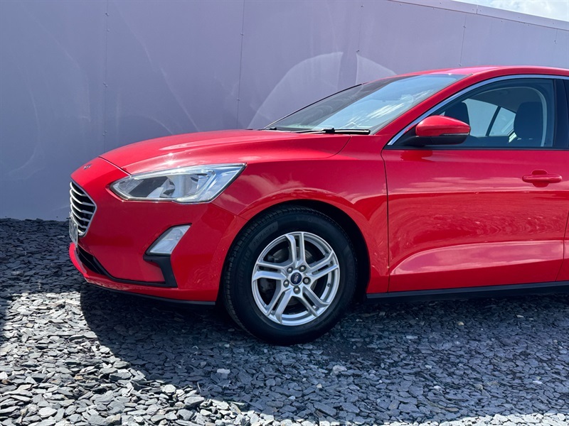 Ford Focus 1.0T Ecoboost Zetec Hatchback Eu SF68XKG Red #5