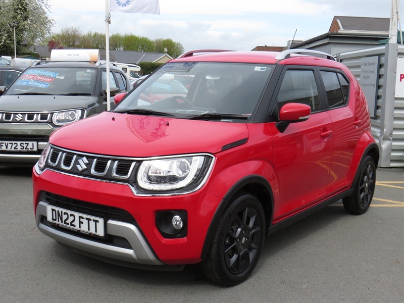 Suzuki Ignis 1.2 Dualjet Mhev Sz5 Hatchback Hybrid M Red #3
