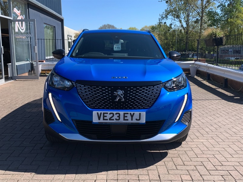 Peugeot 2008 1.2 Puretech Allure Premium Suv Eat E VE23EYJ Blue #2