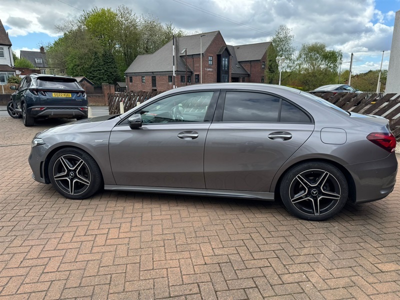 Mercedes-Benz A Class 1.3 A180 Amg Line Edition Premium Saloon Pet DV22KMJ Grey #3