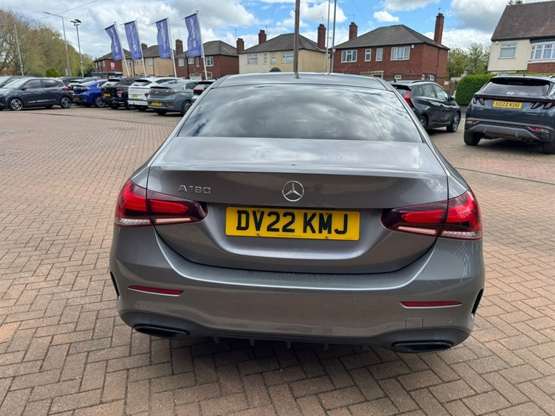 Mercedes-Benz A Class 1.3 A180 Amg Line Edition Premium Saloon Pet DV22KMJ Grey #4