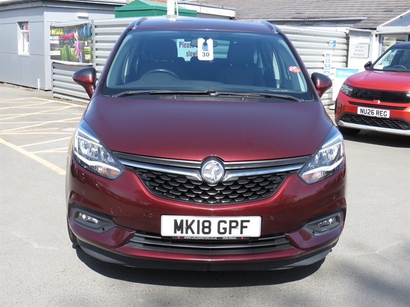 Vauxhall Zafira 1.4I Turbo Sri Nav Mpv Euro 6 1 Red #6