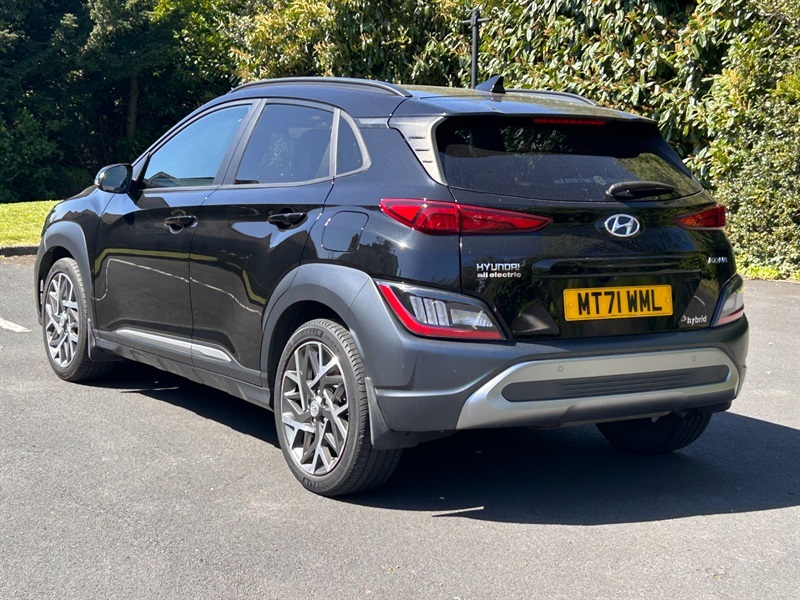 Hyundai Kona 1.6 H-gdi Ultimate Suv Hybrid Dct Euro MT71WML Black #5