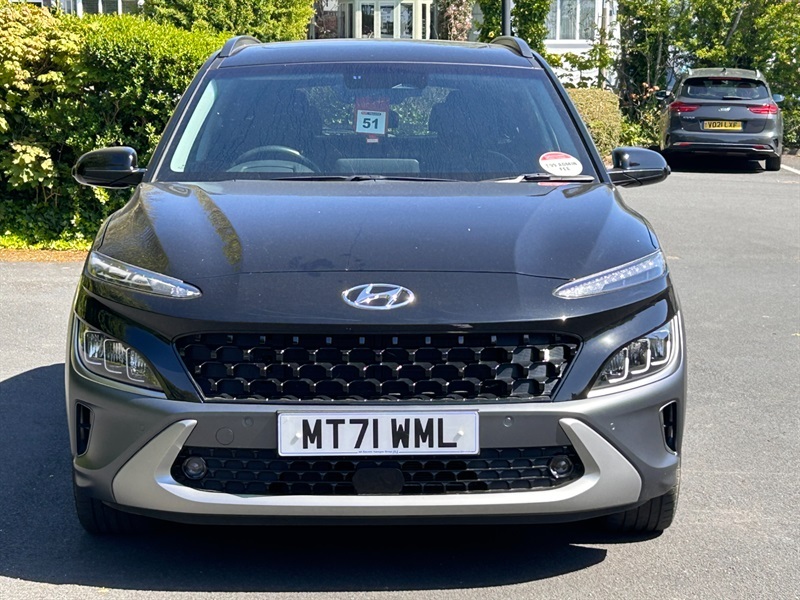Hyundai Kona 1.6 H-gdi Ultimate Suv Hybrid Dct Euro MT71WML Black #2
