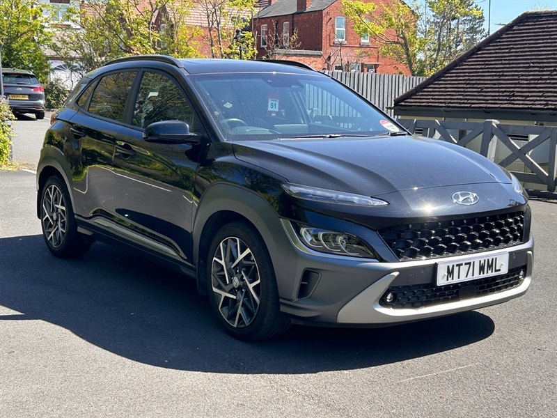Hyundai Kona 1.6 H-gdi Ultimate Suv Hybrid Dct Euro Black