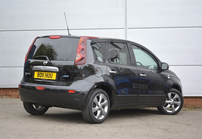 Nissan Note 1.4 16V N-tec Hatchback Euro 5 Black #6
