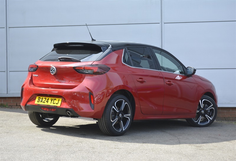 Vauxhall Corsa 1.2 Turbo Ultimate Hatchback Eur BA24YCJ Red #6