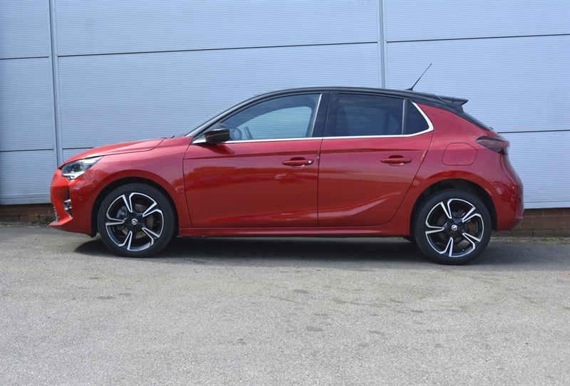 Vauxhall Corsa 1.2 Turbo Ultimate Hatchback Eur BA24YCJ Red #3