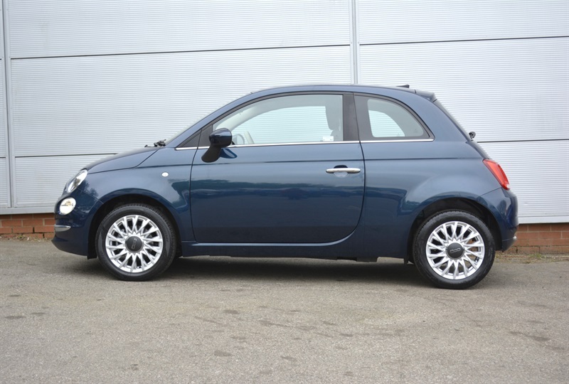 Fiat 500 1.0 Mhev Hatchback Euro 6 Ss WO23YRU Blue #3