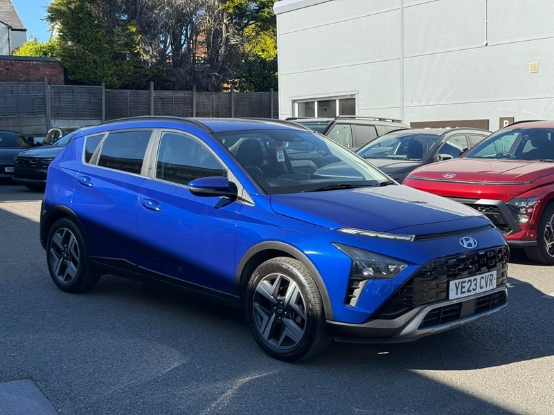 Hyundai Bayon 1.0 T-gdi Mhev Premium Suv Hybrid Manua Blue