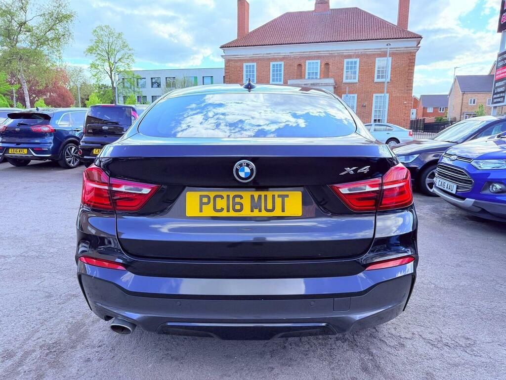 BMW X4 2.0 20D M Sport Xdrive Euro 6 Ss PC16MUT Black #6