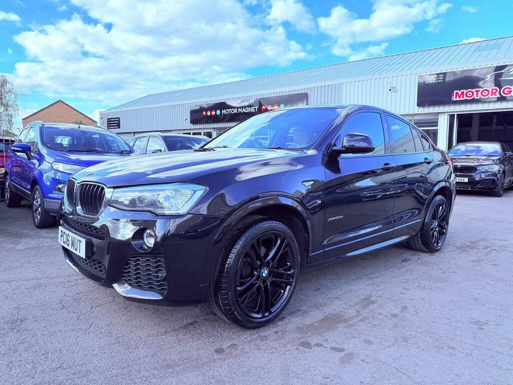 BMW X4 2.0 20D M Sport Xdrive Euro 6 Ss Black