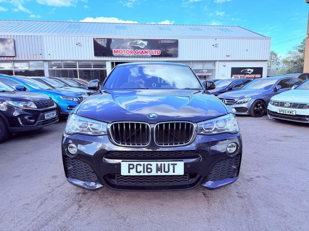 BMW X4 2.0 20D M Sport Xdrive Euro 6 Ss PC16MUT Black #3