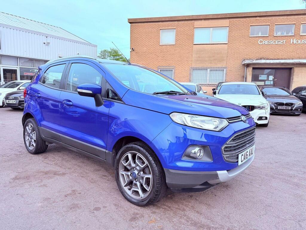 Ford Ecosport 1.5 Tdci Titanium 2Wd Euro 6 CA16AAU Blue #2