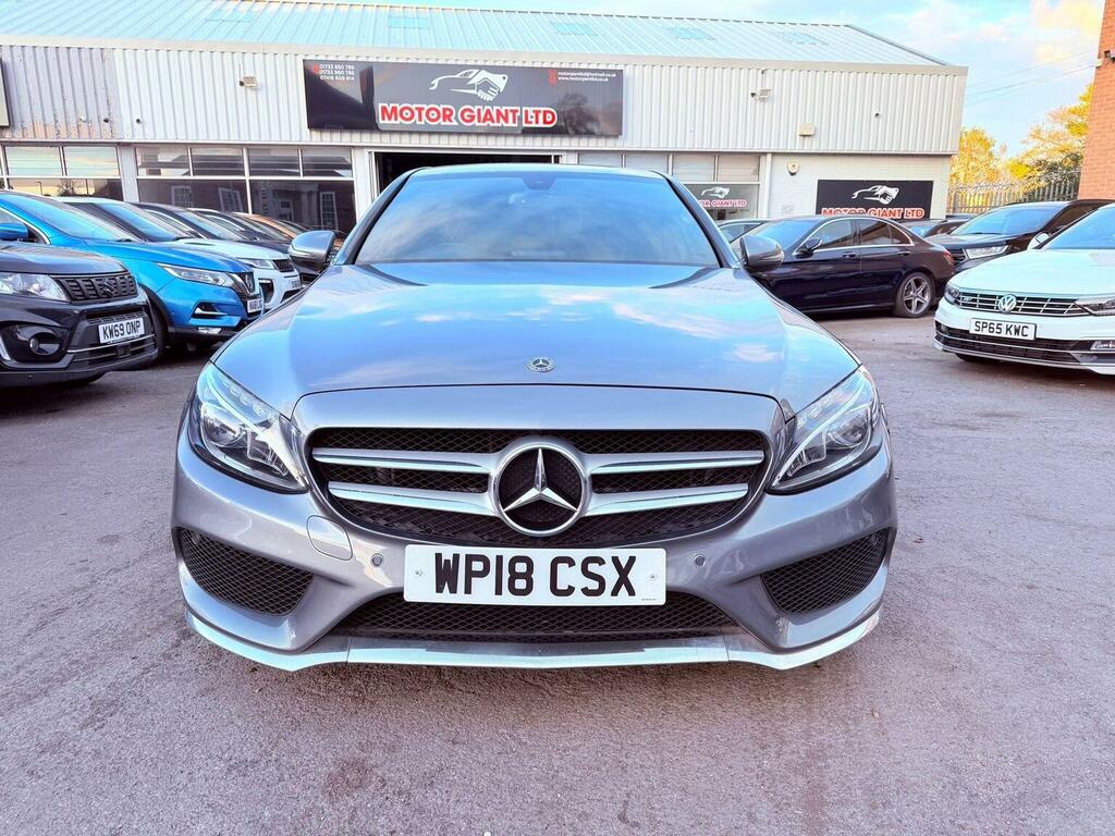 Mercedes-Benz C Class 2.1 C220d Amg Line G-tronic Euro 6 Ss WP18CSX Grey #3