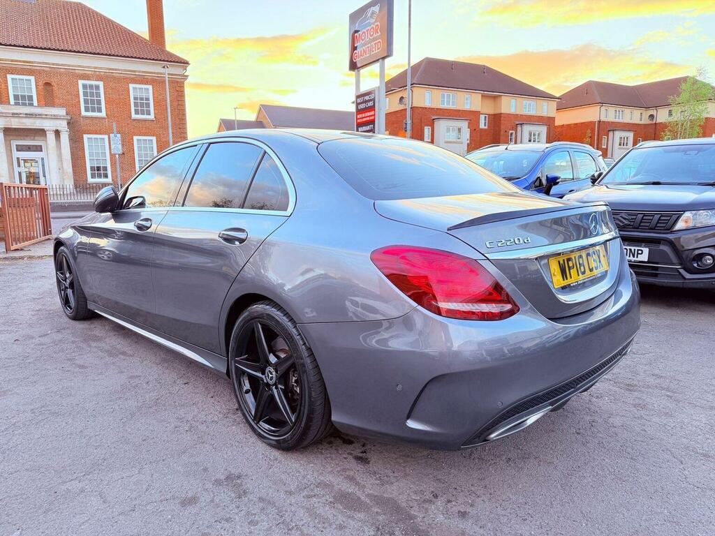 Mercedes-Benz C Class 2.1 C220d Amg Line G-tronic Euro 6 Ss WP18CSX Grey #5