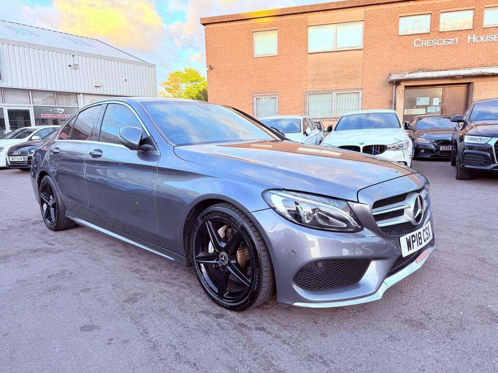 Mercedes-Benz C Class 2.1 C220d Amg Line G-tronic Euro 6 Ss WP18CSX Grey #2