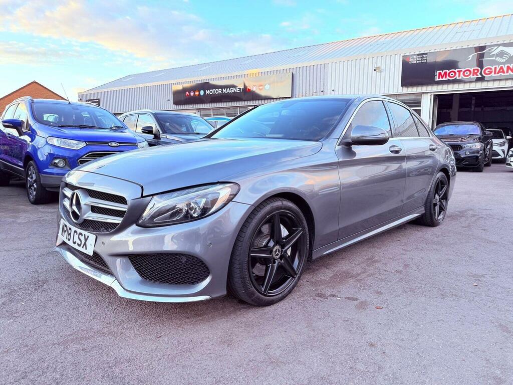 Mercedes-Benz C Class 2.1 C220d Amg Line G-tronic Euro 6 Ss WP18CSX Grey