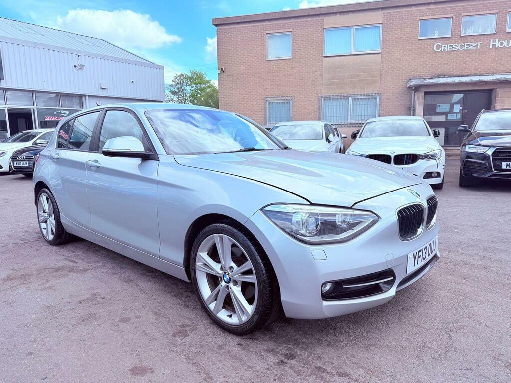BMW 1 Series 2.0 120D Sport Xdrive Euro 5 Ss YF13OUJ Silver #2