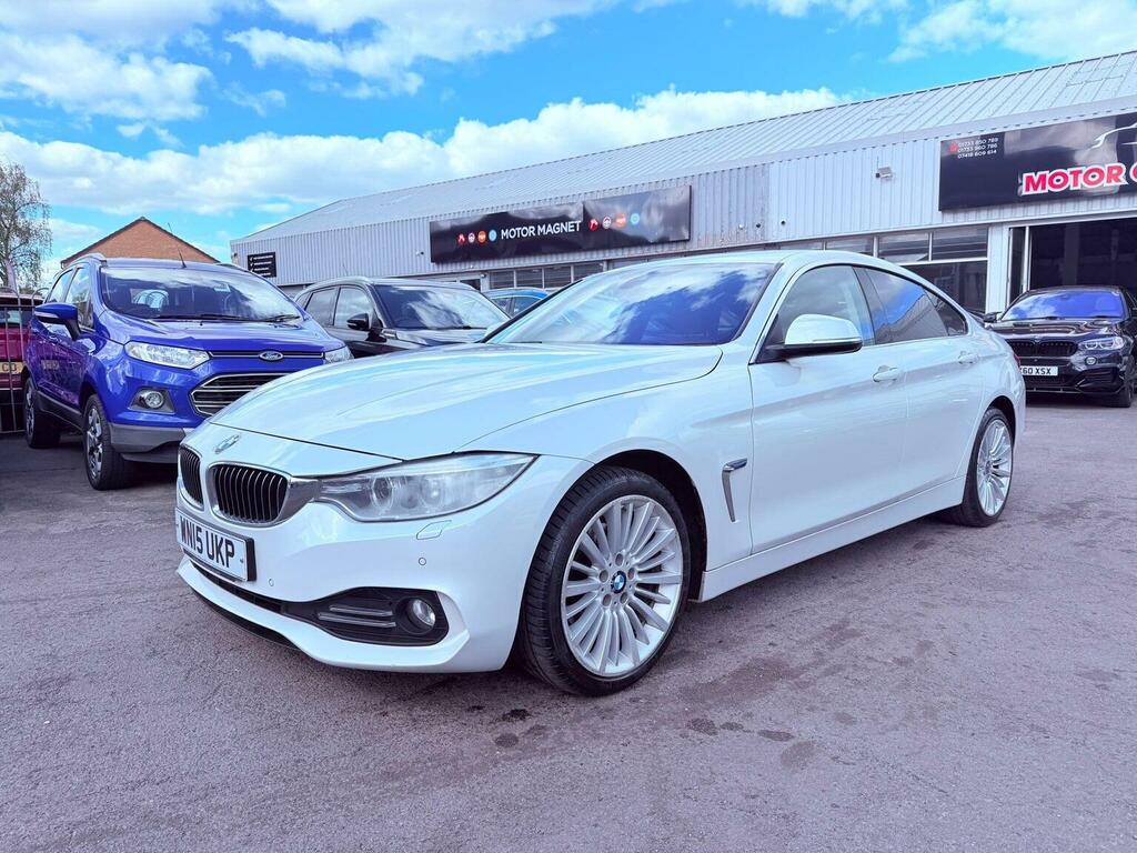 BMW 4 Series Gran Coupe 2.0 420D Luxury Euro 6 Ss White
